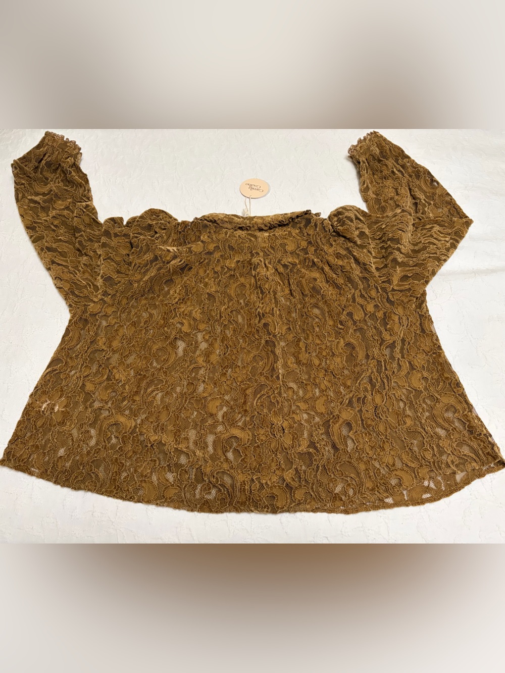 Camila Coelho Lace Ruffle-Collar Blouse - Picture 8 of 11